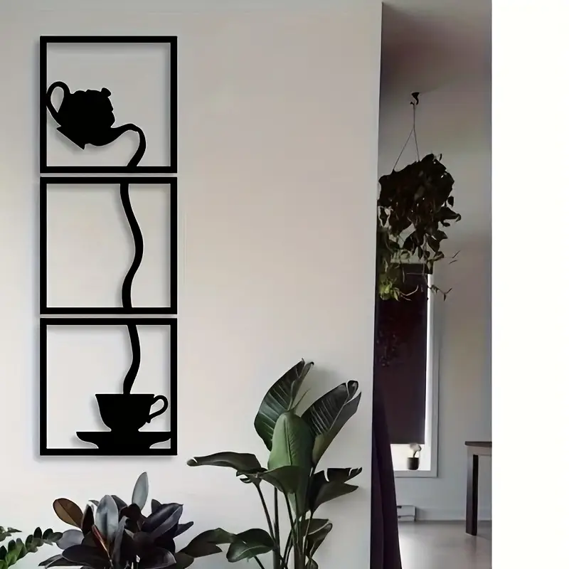 Modern Coffee & Tea Wall Art Décor for Home Kitchen & Café - Image 2