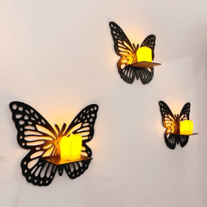 DIY Miniature Acrylic Butterfly Shelves – Cute Wall Decor for Home & Kids Room