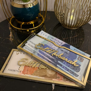 Customizable Money Frame with Name – Luxury Acrylic Cash Gift Frame for Wedding & Events